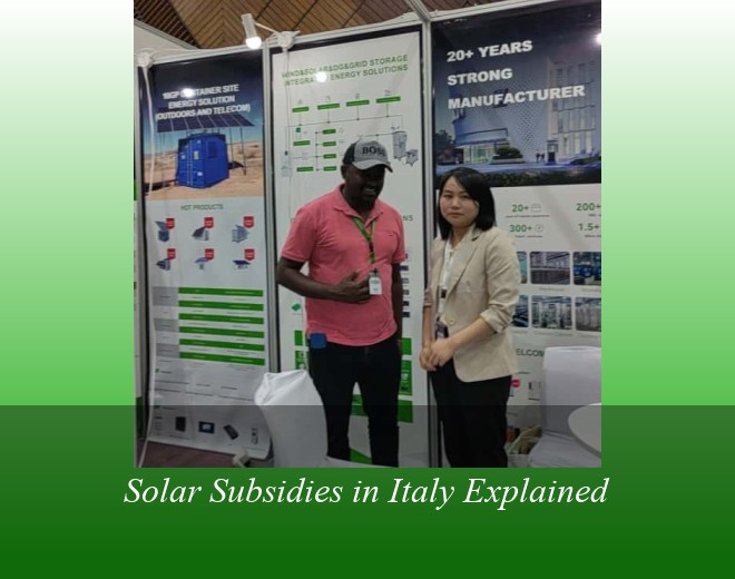 Solar Subsidies in Italy Explained